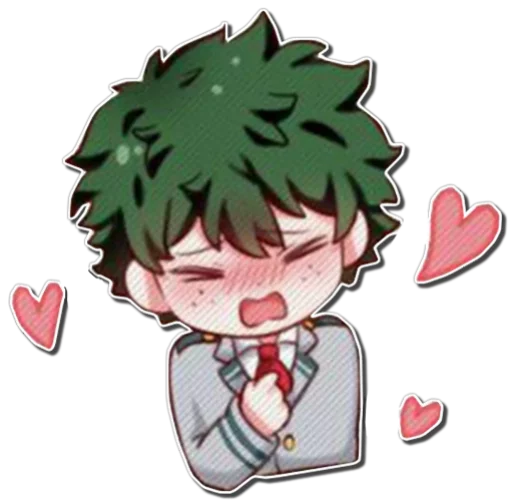 😍 Стикер «Midoriya Izuku [รקร]» для Telegram