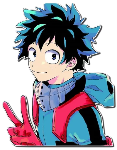 ✌️ Стикер «Midoriya Izuku [รקร]» для Telegram