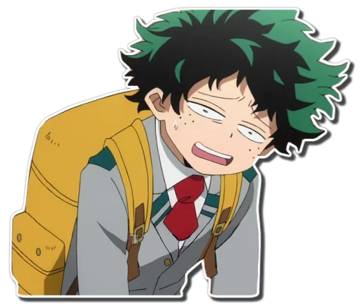 😪 Стикер «Midoriya Izuku [รקร]» для Telegram
