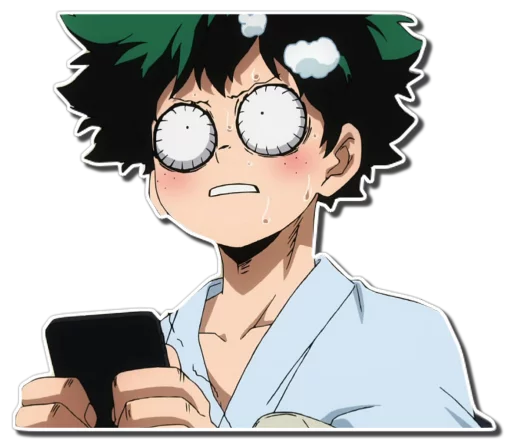 😳 Стикер «Midoriya Izuku [รקร]» для Telegram