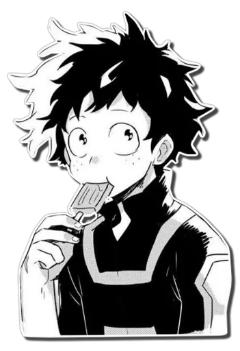 😶 Стикер «Midoriya Izuku [รקร]» для Telegram