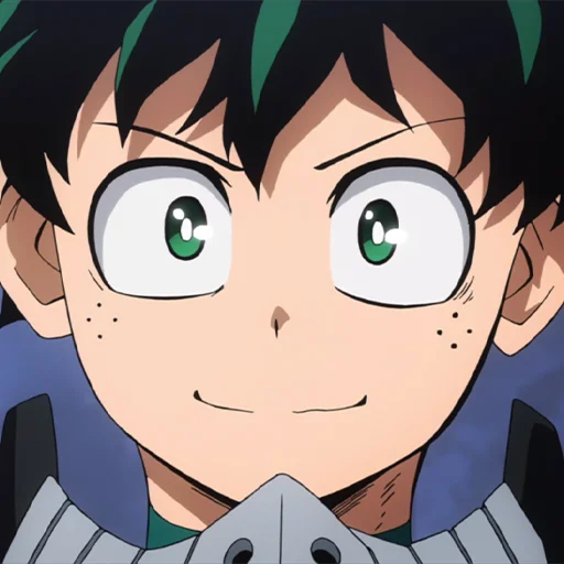 Стикерпак Deku S5 для Telegram