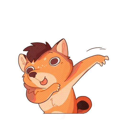 😙 Стикер «Do as I do» для Telegram