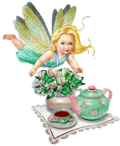 🤯 Стикер «Tea Time for girls and boyd» для Telegram