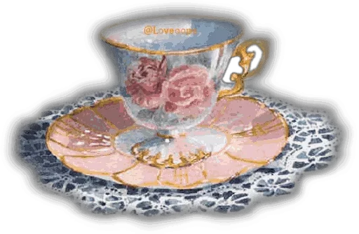 😢 Стикер «Tea Time for girls and boyd» для Telegram