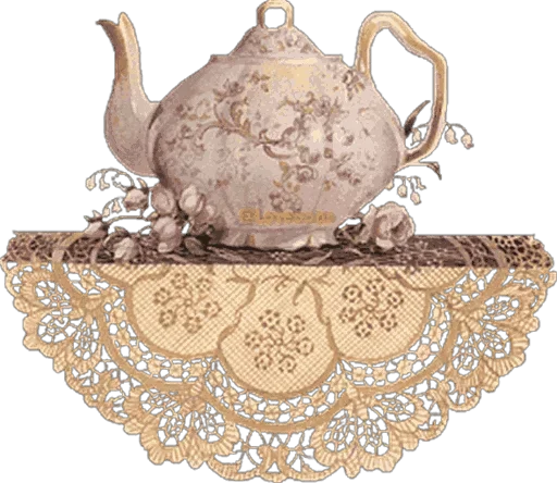 😳 Стикер «Tea Time for girls and boyd» для Telegram