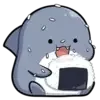 😊 Эмодзи «Акулка» для Telegram