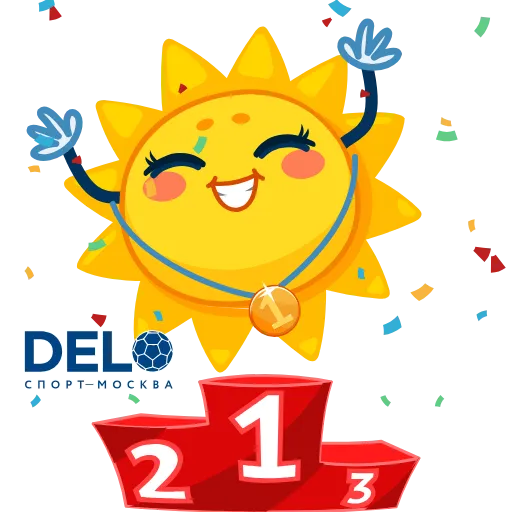 🎉 Эмодзи «ДелоСпорт» для Telegram