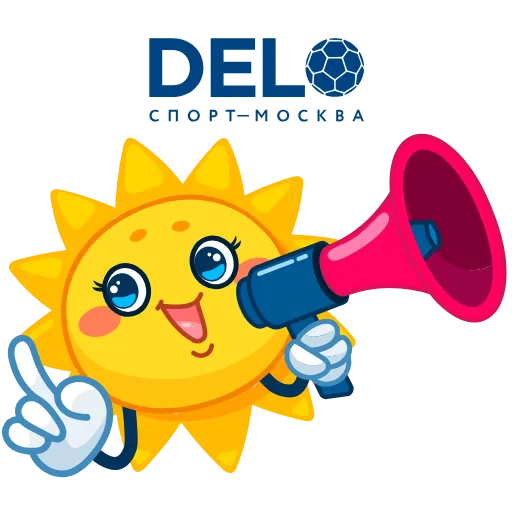 🎉 Эмодзи «ДелоСпорт» для Telegram