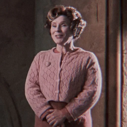 🩰 Стикер «Dolores Umbridge» для Telegram