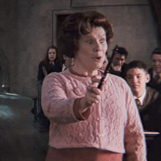 🩰 Стикер «Dolores Umbridge» для Telegram