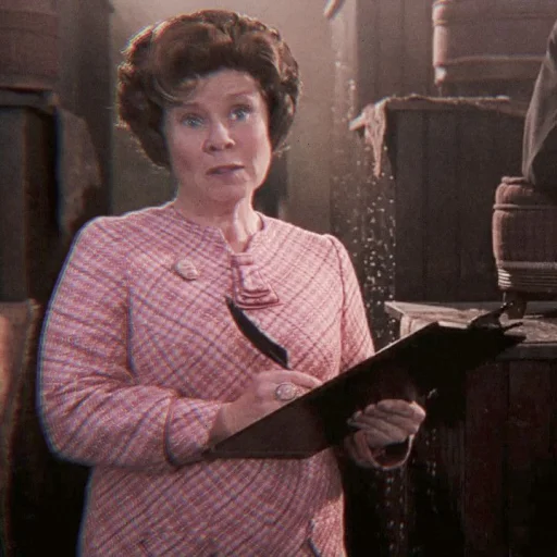 🩰 Стикер «Dolores Umbridge» для Telegram
