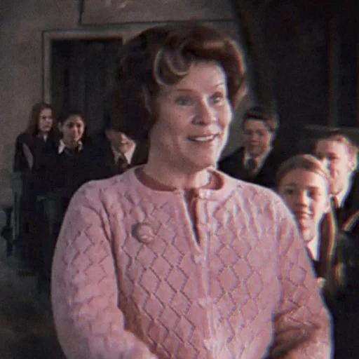 🩰 Стикер «Dolores Umbridge» для Telegram