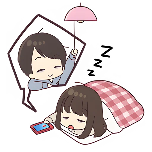😴 Стикер «Деловой-кун 2» для Telegram