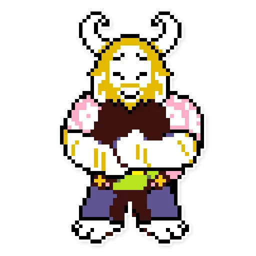 🤗 Стикер «Deltarune Sprites» для Telegram