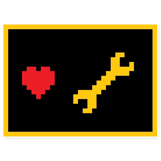 🔧 Стикер «Deltarune Sprites» для Telegram