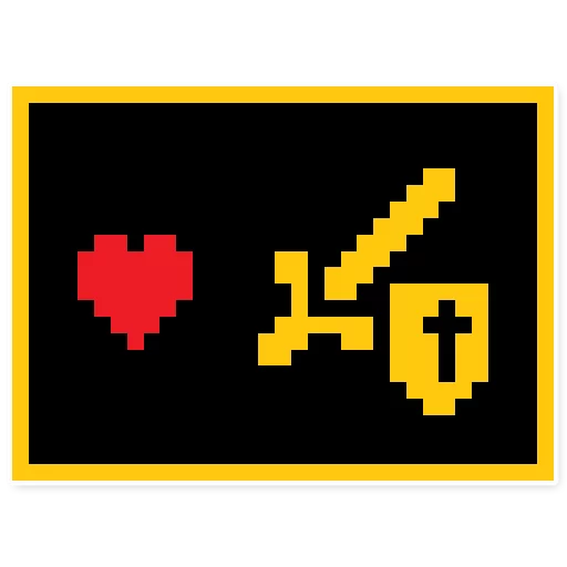 👜 Стикер «Deltarune Sprites» для Telegram