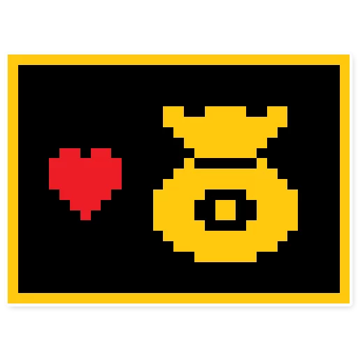 🎒 Стикер «Deltarune Sprites» для Telegram