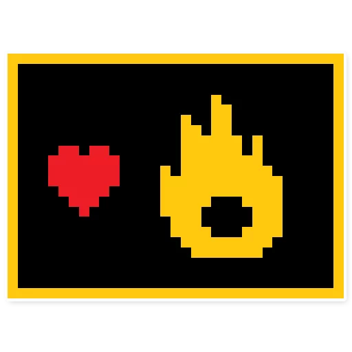 📛 Стикер «Deltarune Sprites» для Telegram