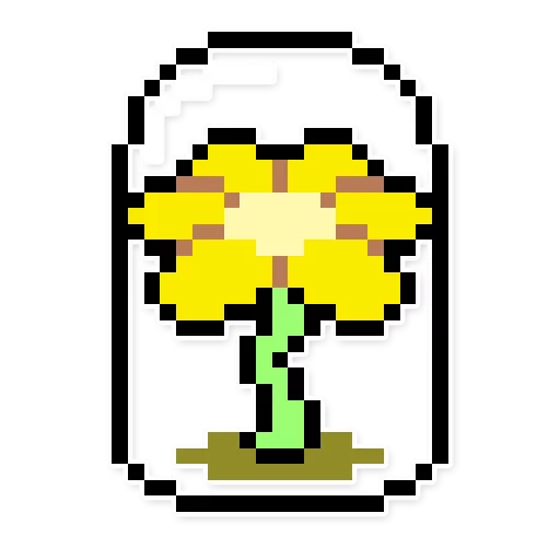 🌻 Стикер «Deltarune Sprites» для Telegram