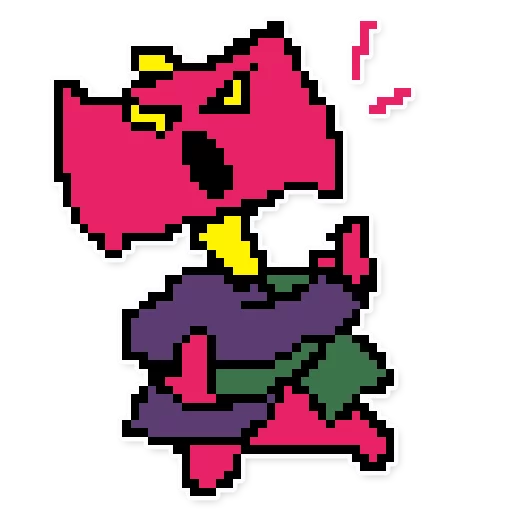🔨 Стикер «Deltarune Sprites» для Telegram
