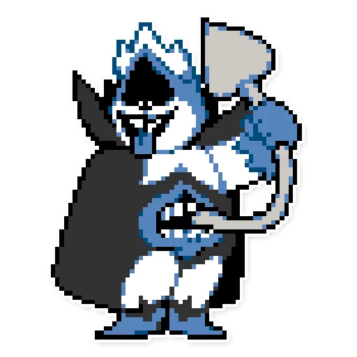 ♠ Стикер «Deltarune Sprites» для Telegram
