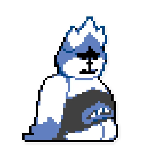 ♠ Стикер «Deltarune Sprites» для Telegram