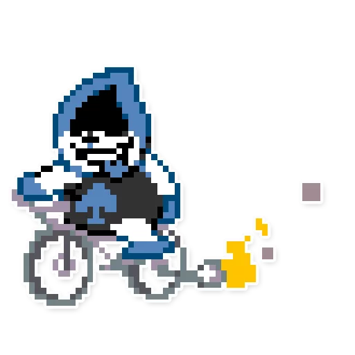 ♠ Стикер «Deltarune Sprites» для Telegram