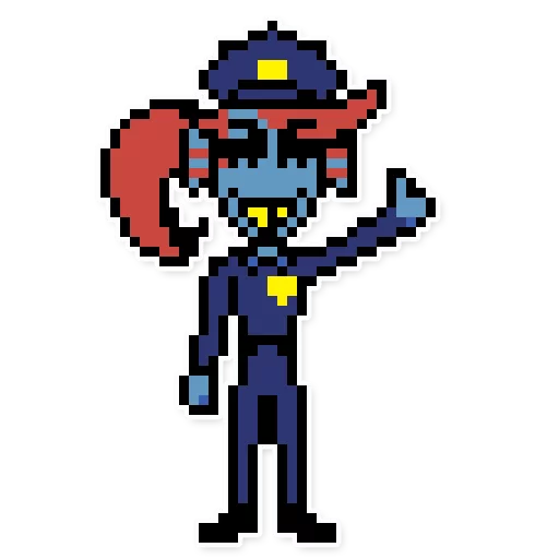 🐟 Стикер «Deltarune Sprites» для Telegram