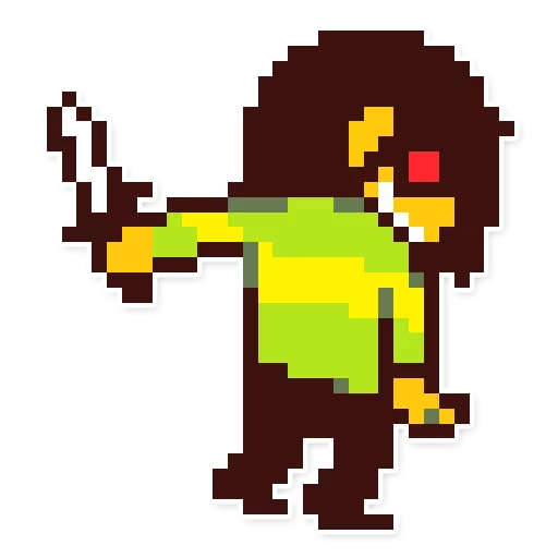 😈 Стикер «Deltarune Sprites» для Telegram