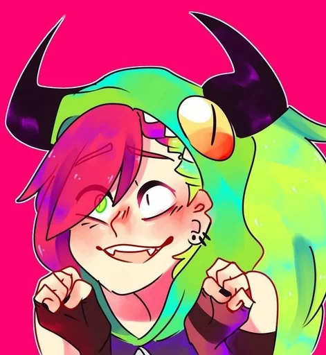 🦠 Стикер «Villainous» для Telegram