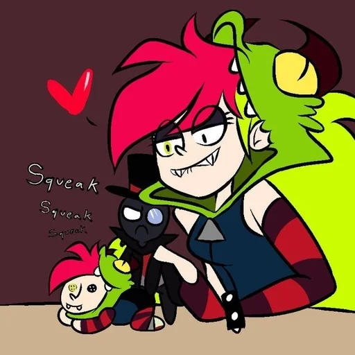 🦠 Стикер «Villainous» для Telegram