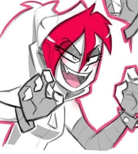 😆 Стикер «Villainous» для Telegram