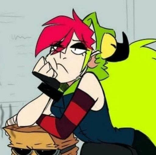 🦠 Стикер «Villainous» для Telegram