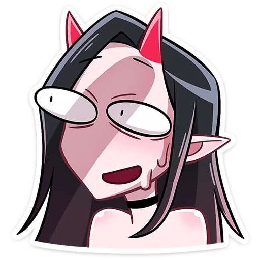 😈 Стикер «Дьяволица 2.0» для Telegram