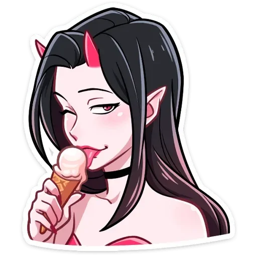 😜 Стикер «Адская любовь» для Telegram
