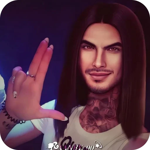 🫥 Стикер «Люцифер» для Telegram