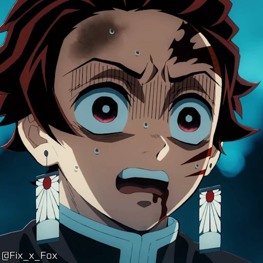 😰 Стикер «Demon Slayer S3 p1» для Telegram