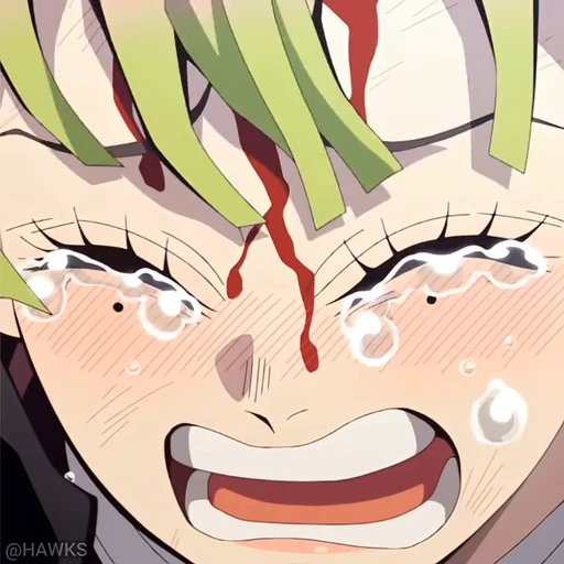 😭 Стикер «Demon Slayer S3-2» для Telegram