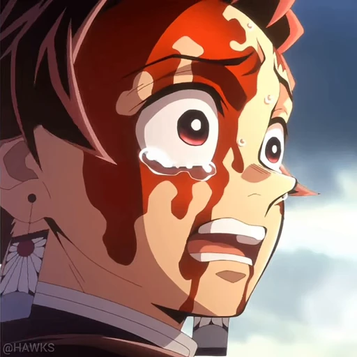 😭 Стикер «Demon Slayer S3-2» для Telegram