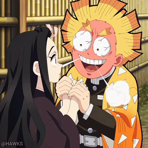😍 Стикер «Demon Slayer S4» для Telegram