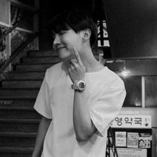 👆 Стикер «J Hope» для Telegram