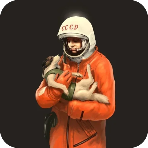 🚀 Стикер «День космонавтики» для Telegram
