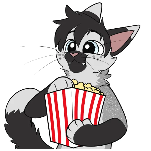 🍿 Стикер «Dencur» для Telegram