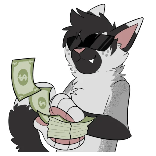 💸 Стикер «Dencur» для Telegram