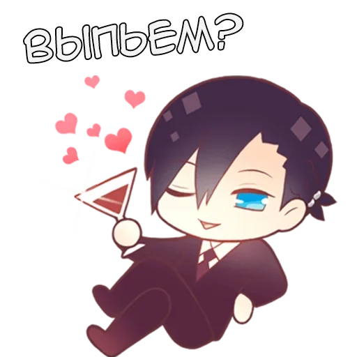 🍷 Стикер «Денделион» для Telegram
