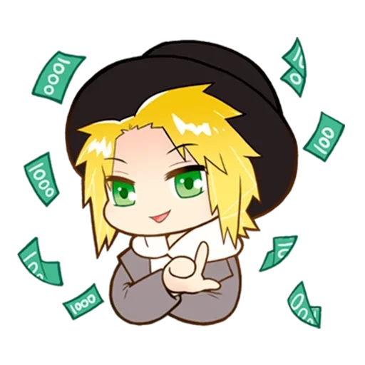 💴 Стикер «Денделион» для Telegram
