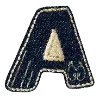 Обложка набора Denim letters