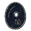 Стикер 27 Denim letters