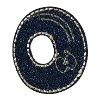 Стикер 15 Denim letters